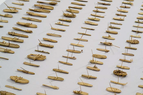 Bethan Huws, Boats, 1983-2011. © Bethan Huws et ADAGP, Paris 2011. Photo: Stephen Rohner