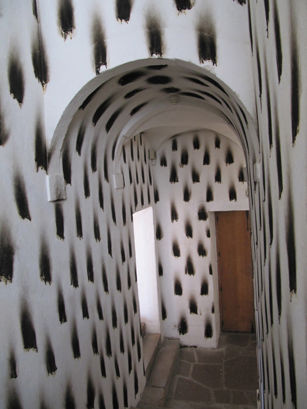 Christian Jaccard, Tableau éphémère, 2012, détail, abbaye Saint-André centre d’art de Meymac. Photos courtoisie de l’artiste
