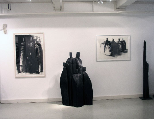 Christian Lapie, exposition Galerie Alice Pauli, 11/12/2009-13/02/2010
