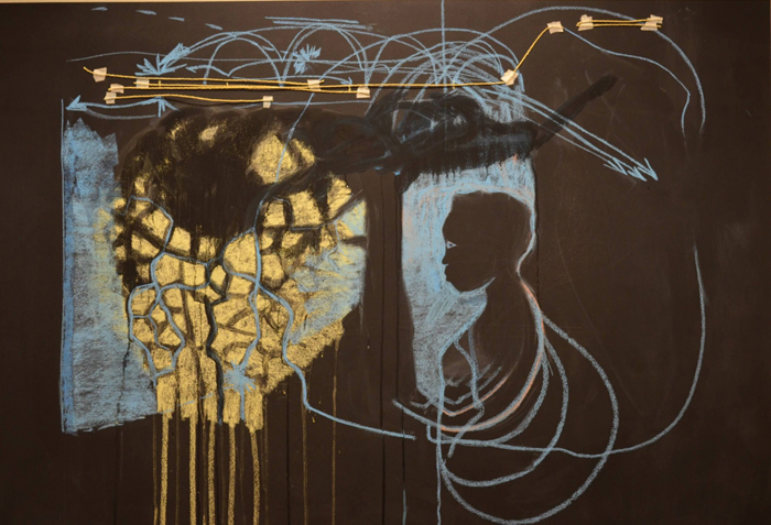 Minia Biabiany, Blue Spelling