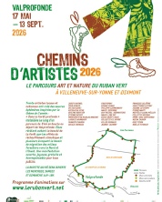 Le Ruban Vert, parcours art-nature Chemins d'artistes 2026