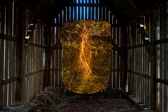 Teemu Lehmusruusu,&nbsp;Field Observatory, 2023. Site-sensitive public artwork. Image: Arttu Merimaa. © Arttu Merimaa, Pori Art Museum.