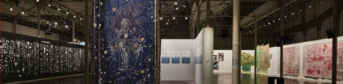 Vues de l’exposition Dans les plis des cartes, Le Lieu Unique, Nantes Vues de l’exposition Dans les plis des cartes, Le Lieu Unique, Nantes