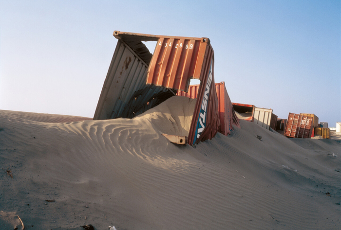 Allan Sekula,&nbsp;Chapter Six: “rue Cross”&nbsp;from&nbsp;Fish Story (#87), 1988–995. Walker Art Center, T. B. Walker Acquisition Fund, 2012.