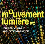Exposition Mouvement Lumière #2, Fondation Datris, L'isle-sur-la-Sorgues