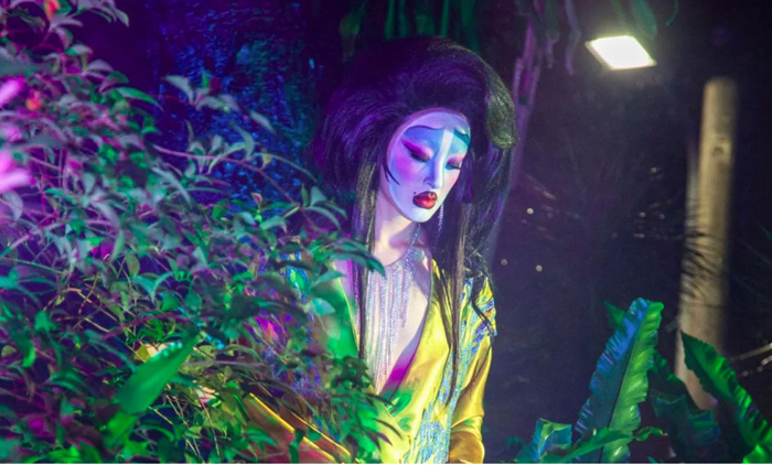 Sin Wai Kin, If I Had the Words to Tell You We Wouldn’ Be Here Now, performance at Chi-Wen &nbsp;Gallery, Tapei, 2019. Courtesy the artist and Ci-Wen Gallery. Photo&nbsp;: Ivy Tzai