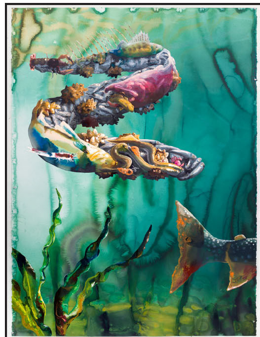 Alexis Rockman, Chimera (2017) 